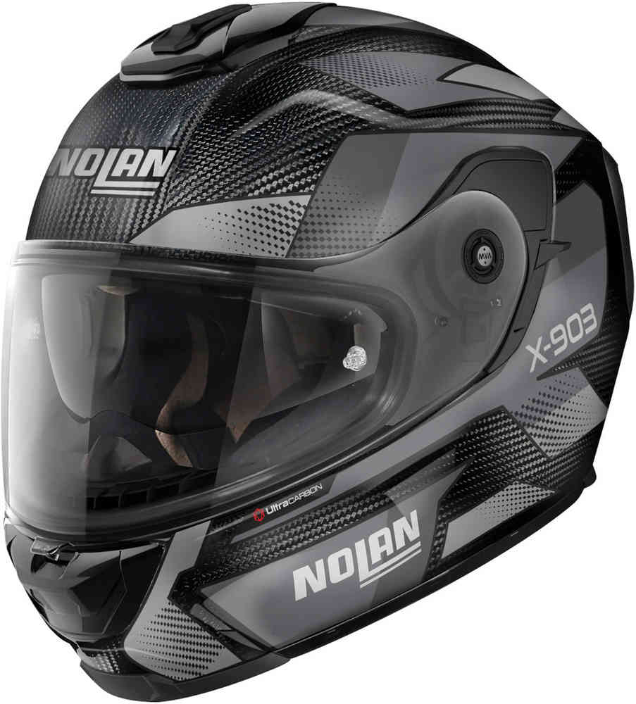 Nolan X-903 Ultra Carbon Highspeed N-Com Шлем Черный матовый/Серый XXS (54) 