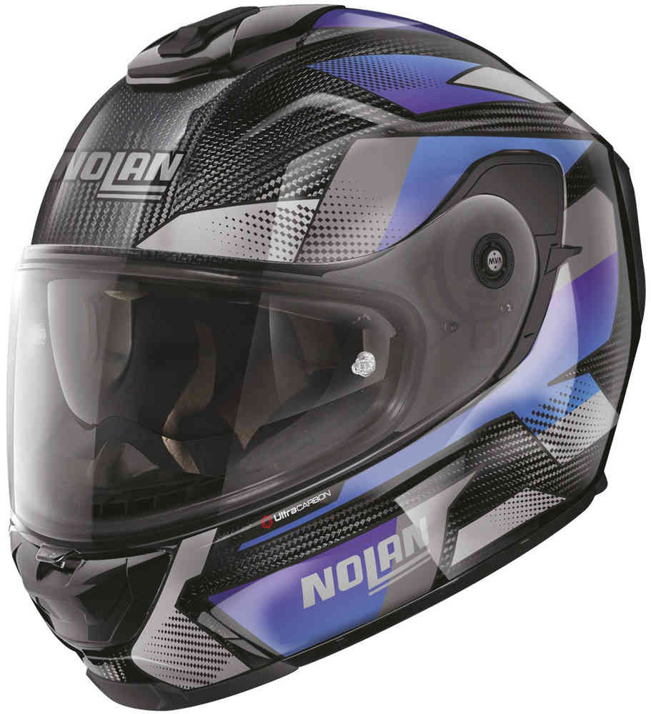 Nolan X-903 Ultra Carbon Highspeed N-Com Шлем Черный/Серый/Синий XXS (54) 