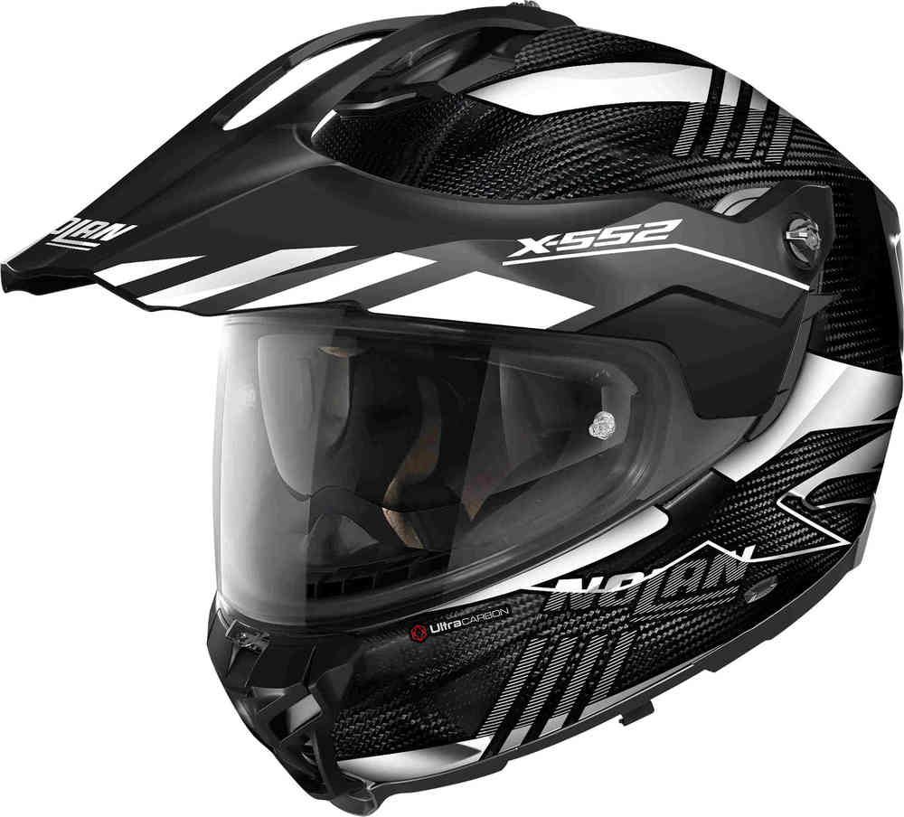 Nolan X-552 Ultra Carbon Wingsuit N-Com Casco