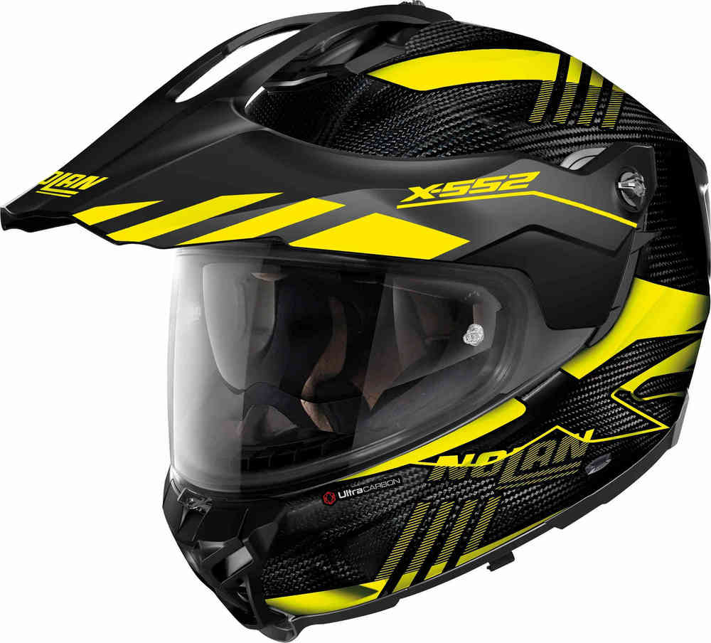 Nolan X-552 Ultra Carbon Wingsuit N-Com Casco