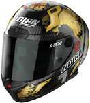 Nolan X-804 RS Ultra Carbon Carlos Checa Gold Replica Capacete