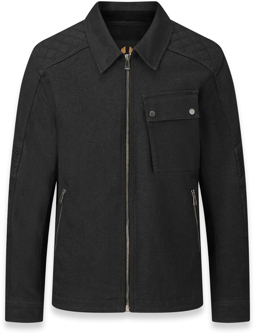 Belstaff Outrider Мотоциклетная текстильная куртка чёрный 3XL 