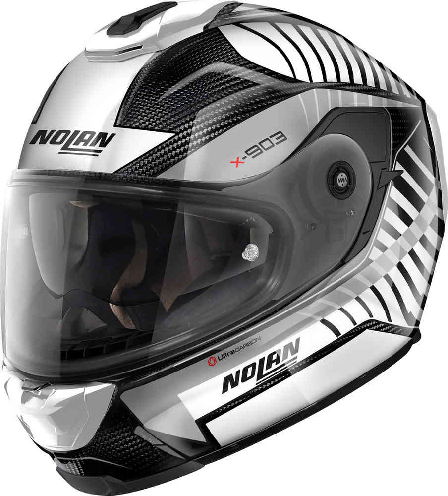 Nolan X-903 Ultra Carbon Starlight N-Com Helm