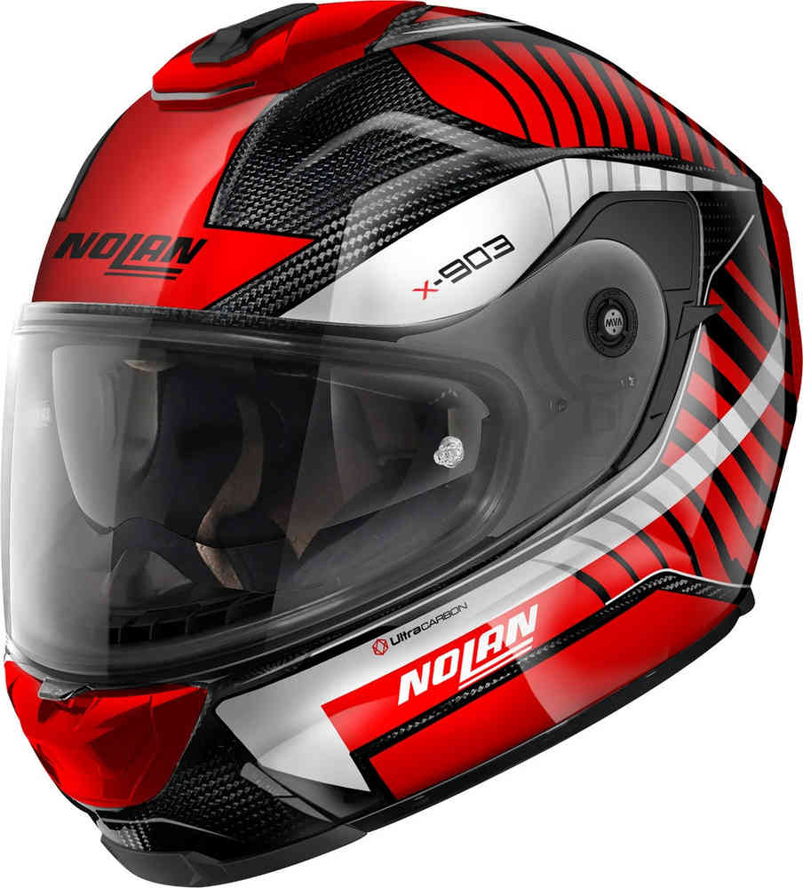 Nolan X-903 Ultra Carbon Starlight N-Com Helm