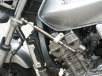 LSL Steering damper kit, Honda Hornet 900, titanium