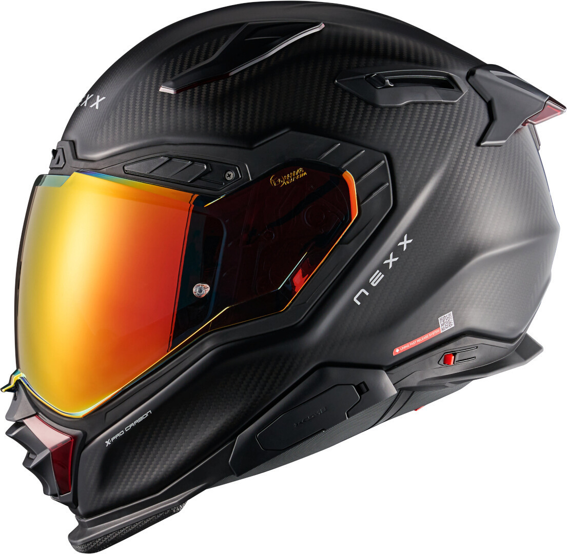 Nexx X.WST 3 Zero Pro Carbon Шлем карбон/красный матовый L (59/60) 