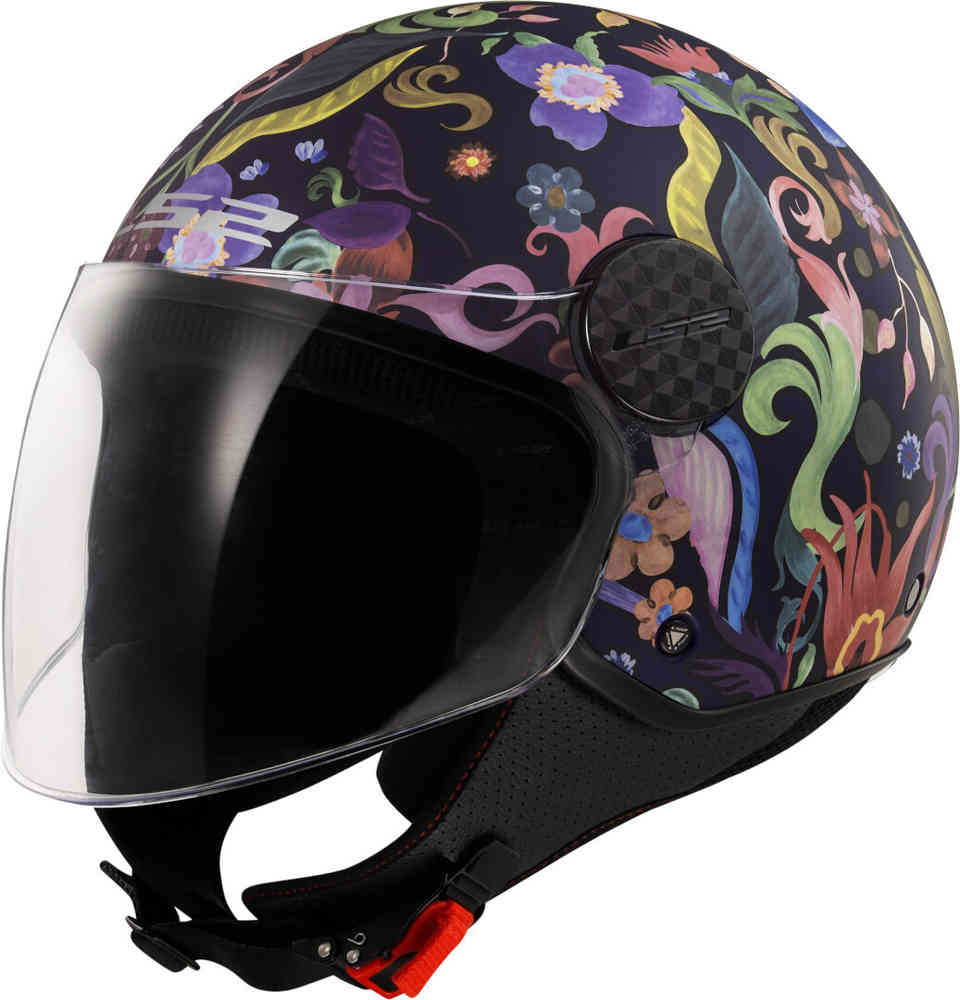 LS2 OF558 Sphere Lux II Bloom Jet Helm