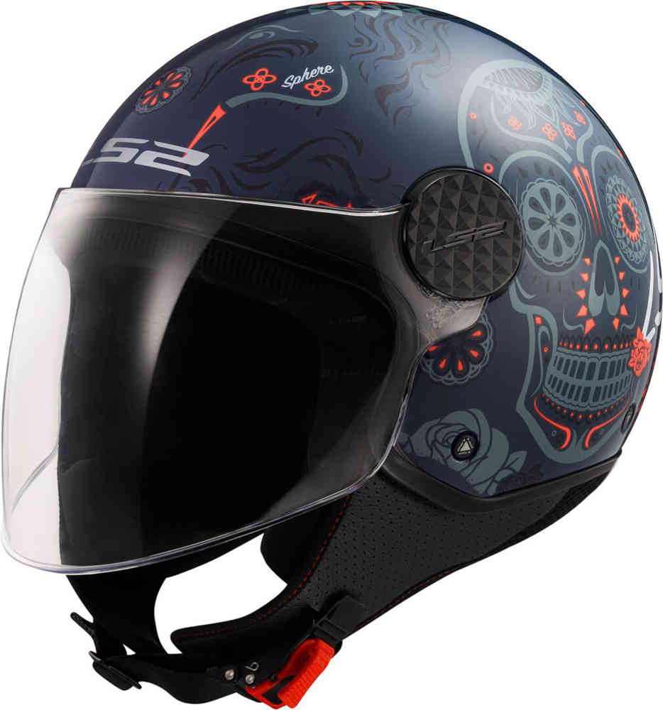 LS2 OF558 Sphere Lux II Maxca Jet Helmet