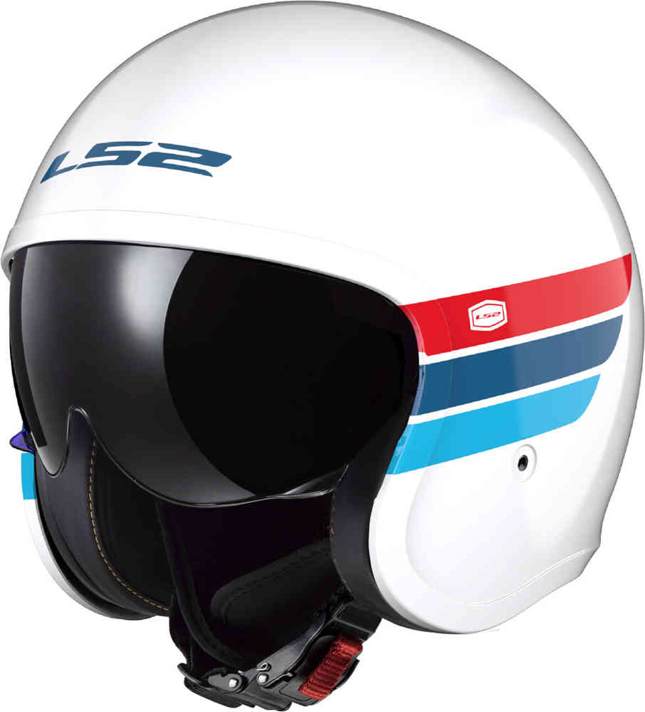 LS2 OF599 Spitfire II Retro Реактивный шлем