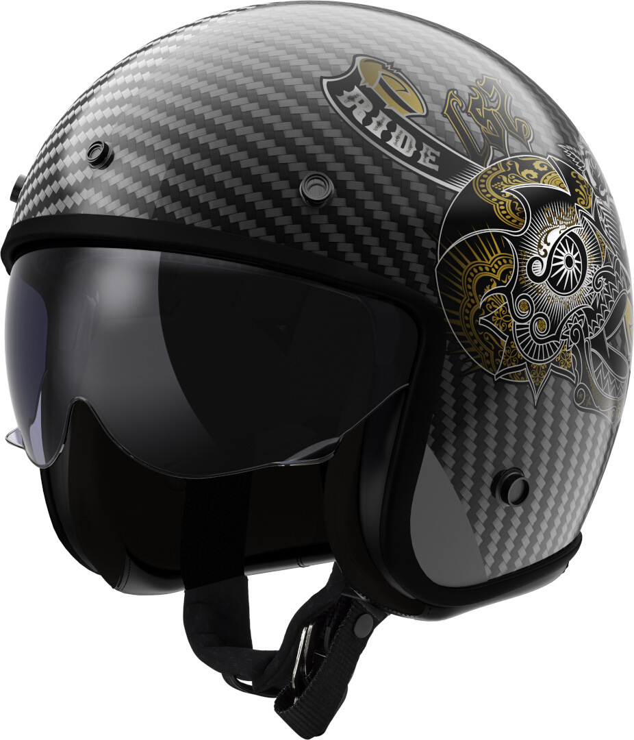 LS2 OF601 Bob II Carbon Custom Casco Jet