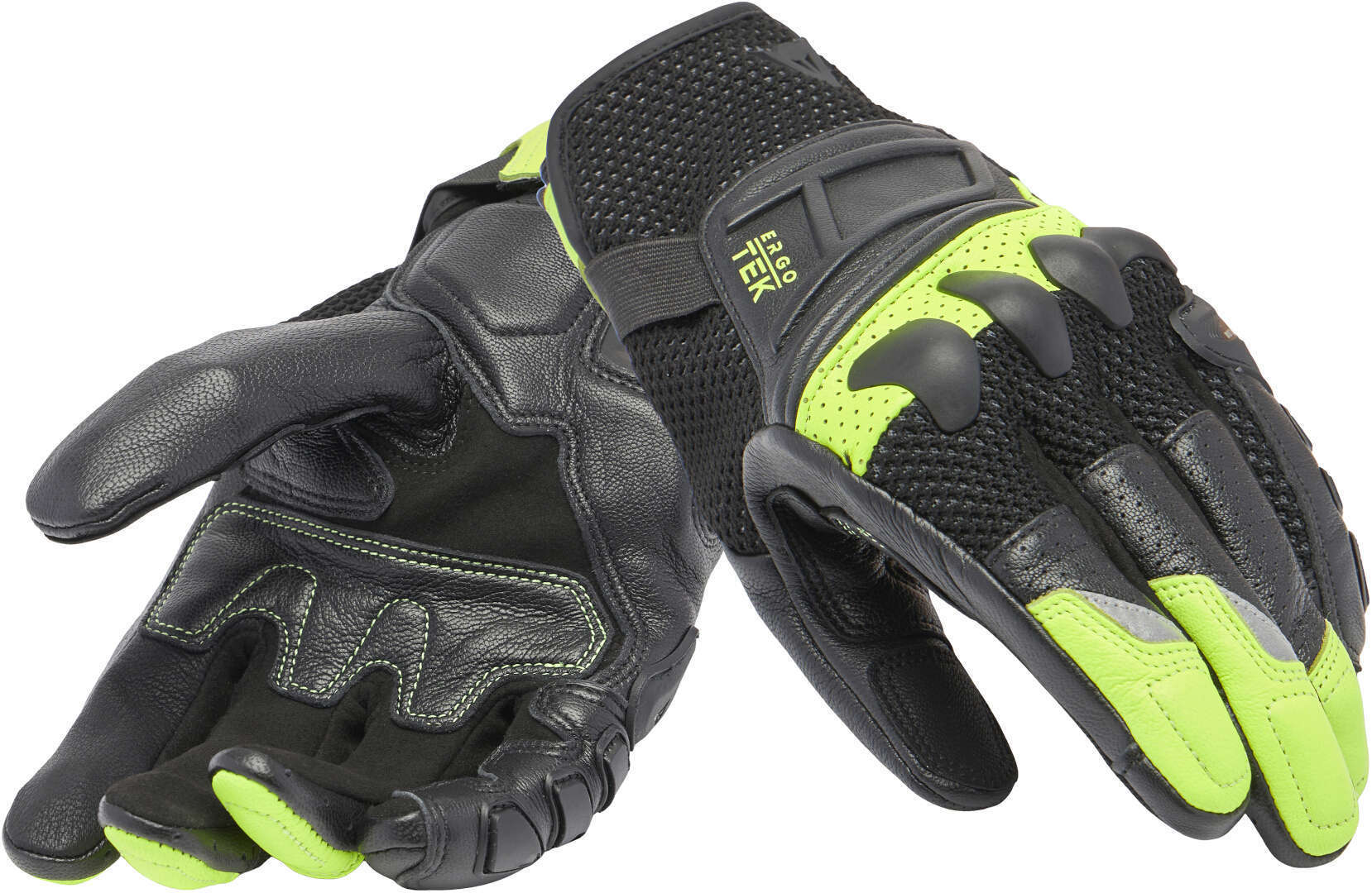 Dainese X-Ride 2 Ergo-Tek Мотоциклетные перчатки Черный/Желтый S 
