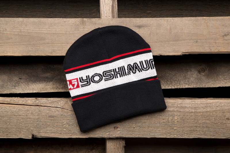 Side view of YOSHIMURA YOSHIMURA Woven Beanie