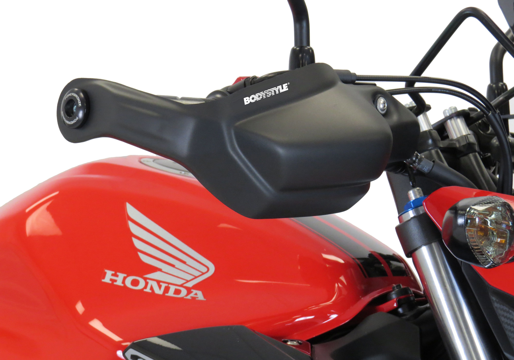 Protège-mains BODYSTYLE Plastiques ABS noir mat