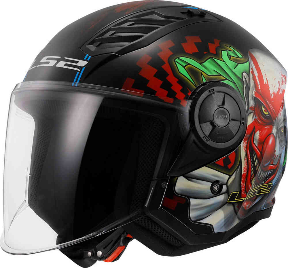 LS2 OF616 Airflow II Happy Dreams Реактивный шлем