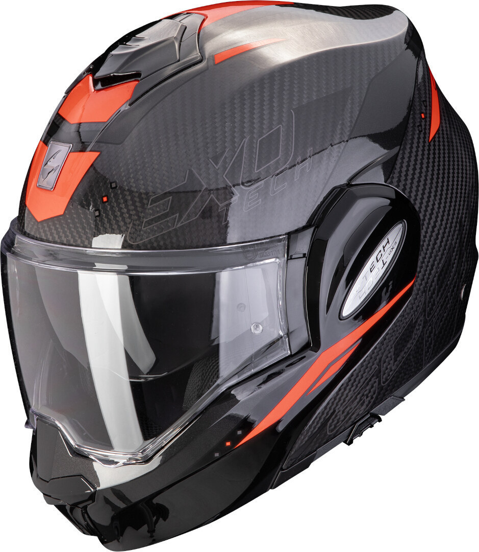 Scorpion Exo-Tech Evo Carbon Rover Шлем Черный/Красный XXL (62/63) 