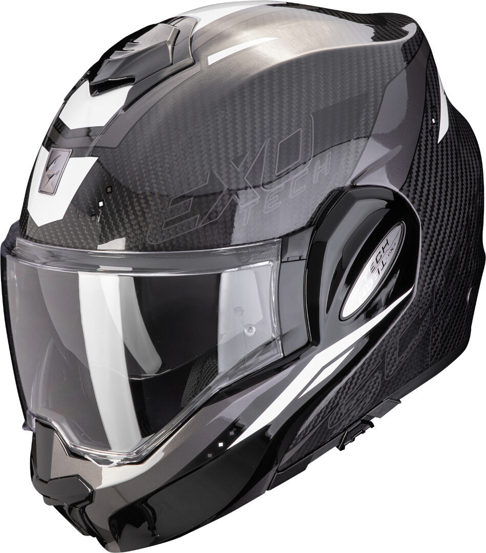 Scorpion Exo-Tech Evo Carbon Rover Шлем Черный/Белый XXL (62/63) 