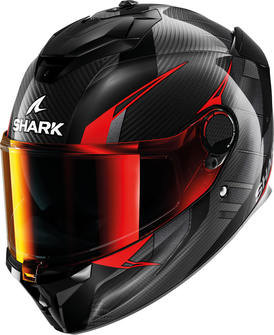 Shark Spartan GT Pro Kultram Carbon Шлем Черный/Красный XS (53/54) 