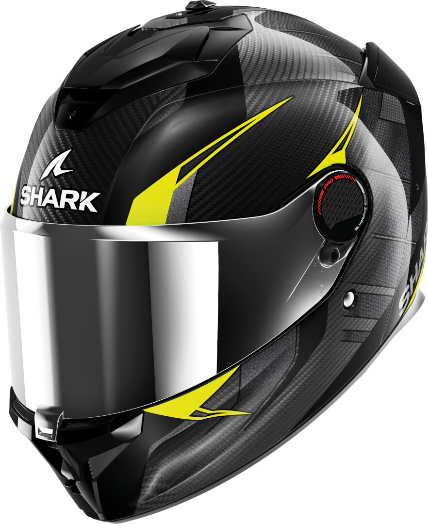 Shark Spartan GT Pro Kultram Carbon Шлем Черный/Желтый XS (53/54) 