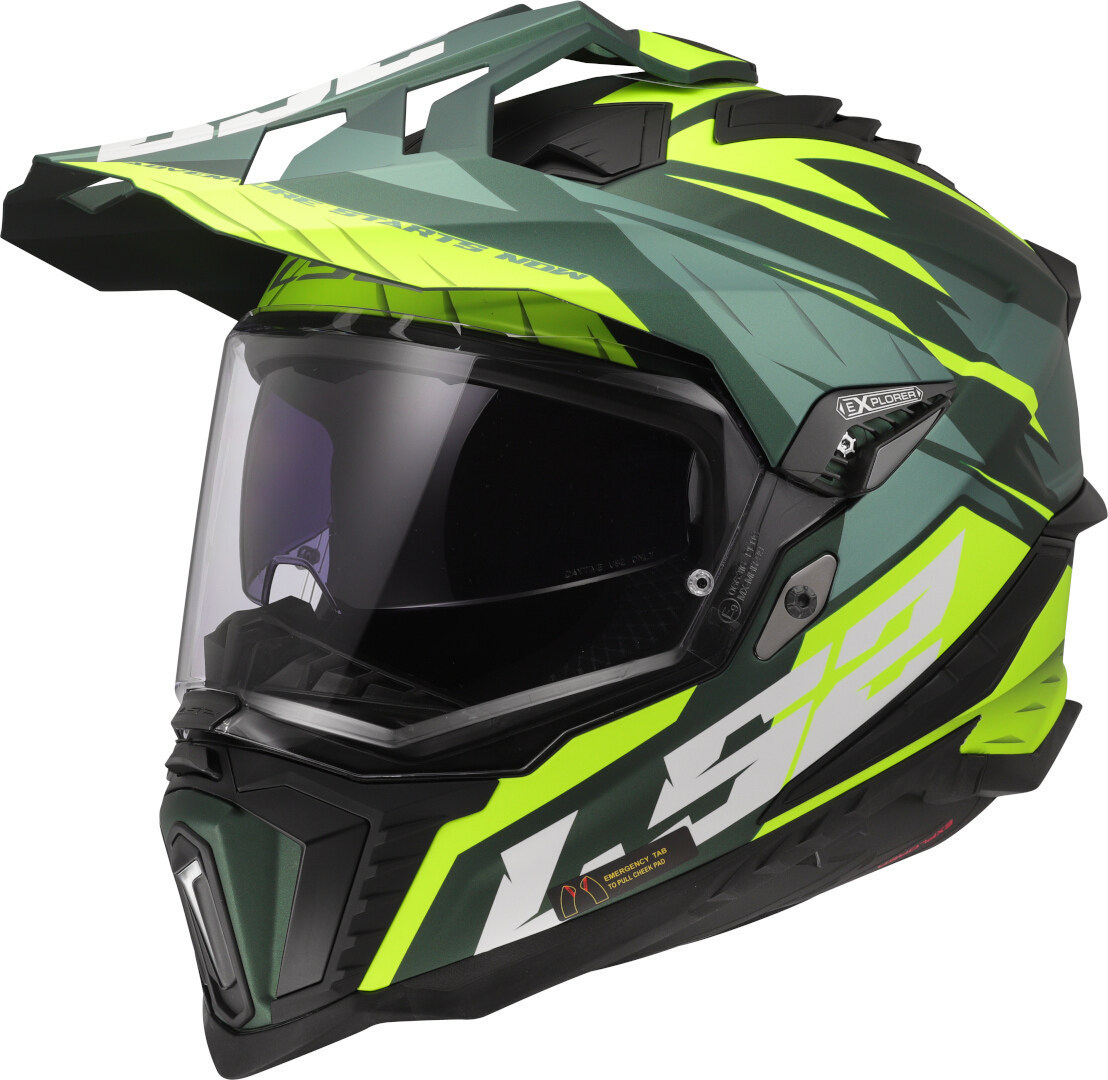 LS2 MX701 Explorer Spire Шлем для мотокросса