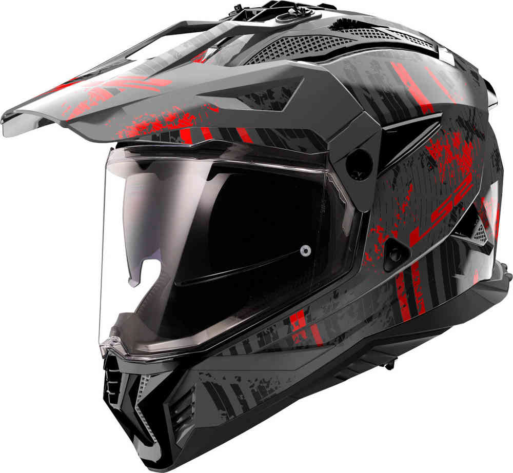 LS2 MX702 Pioneer II Crazy Casco de motocross