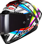 LS2 FF805 Thunder Carbon GP Aero Flash Helmet