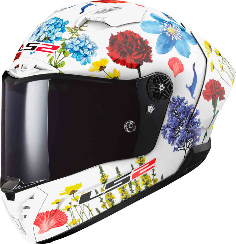 LS2 FF805 Thunder Carbon GP Aero Flowers Helm