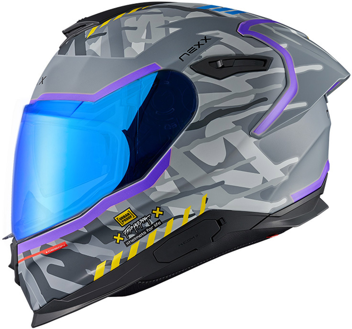 Nexx Y.100R Urbangram Шлем Серый L (59/60) 