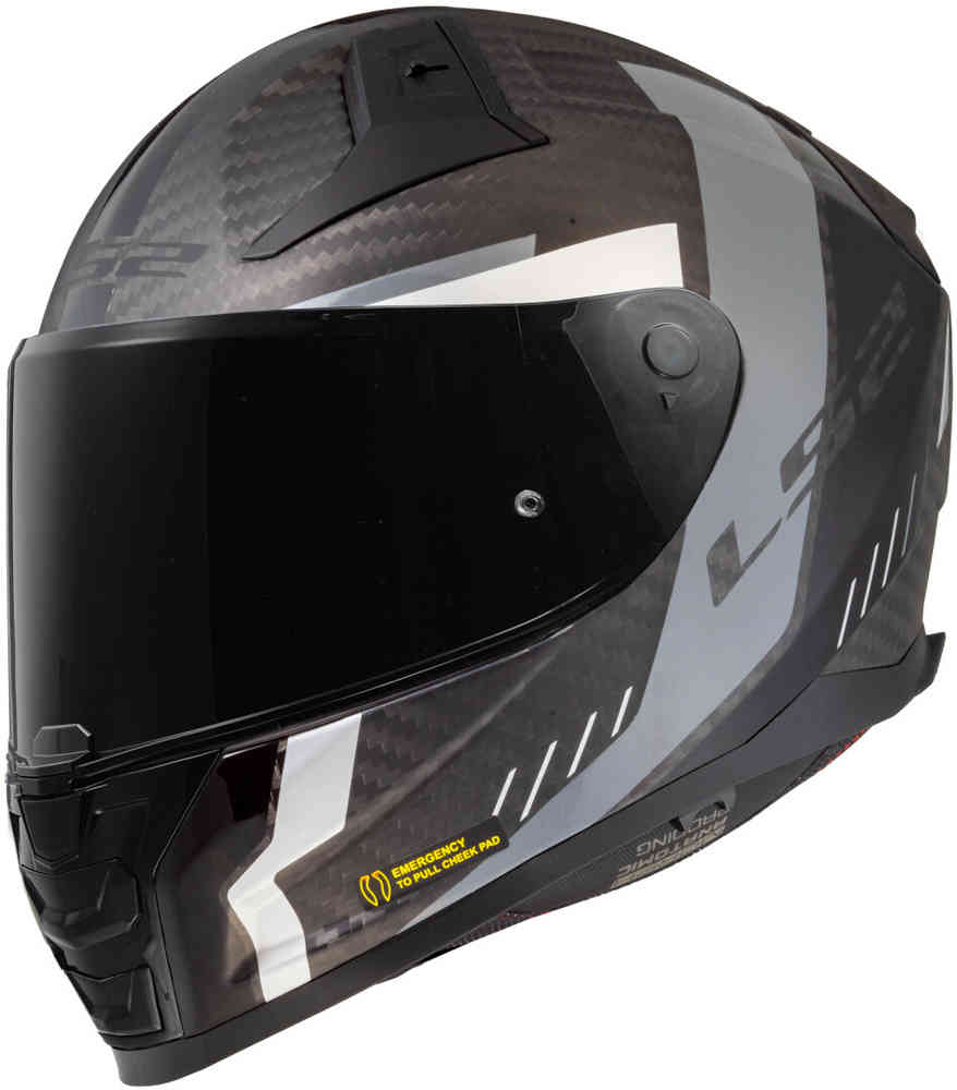 LS2 FF811 Vectror II Carbon Grid Шлем