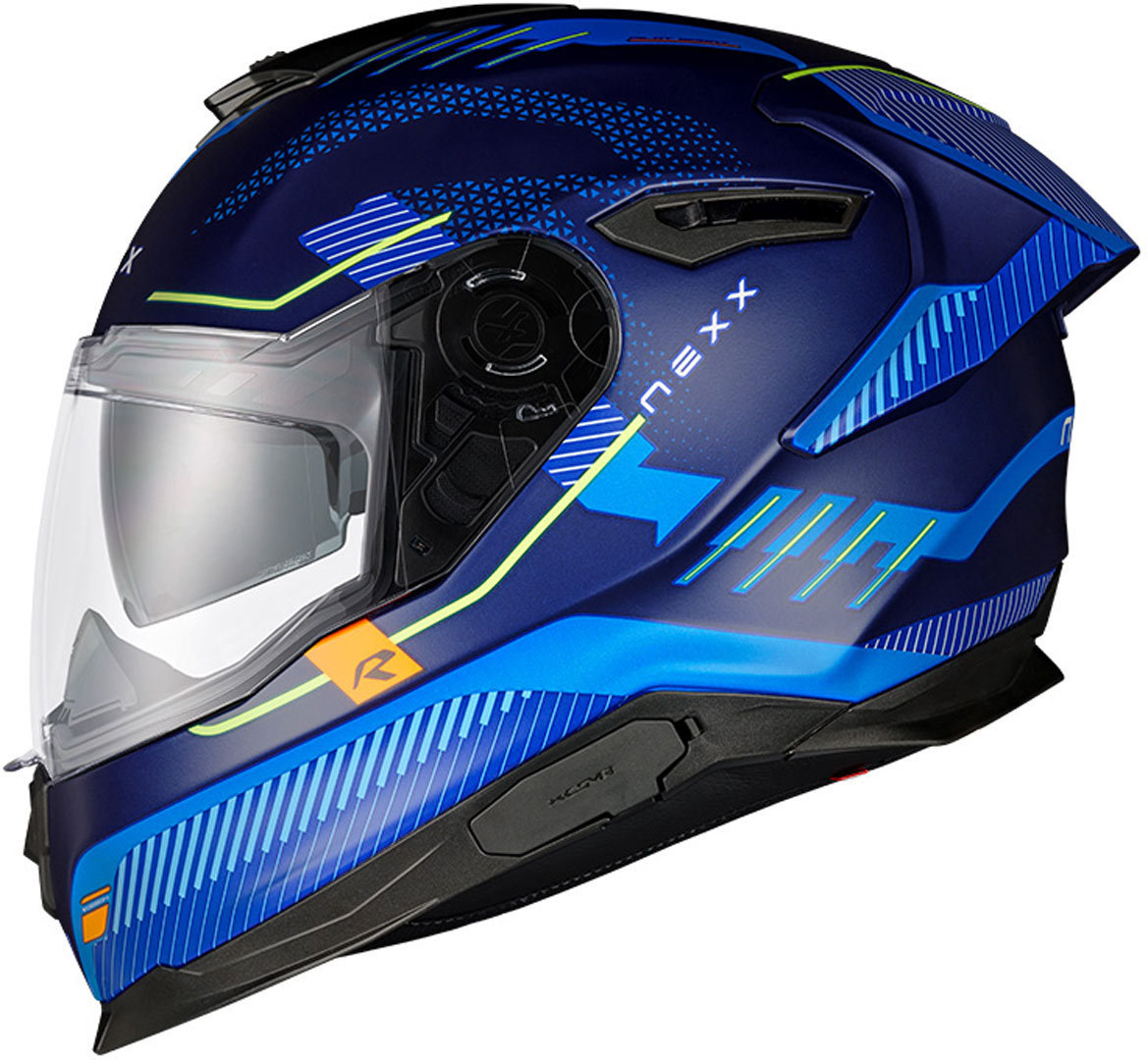 Nexx Y.100R Baron Helmet, Blue, Size L For Men