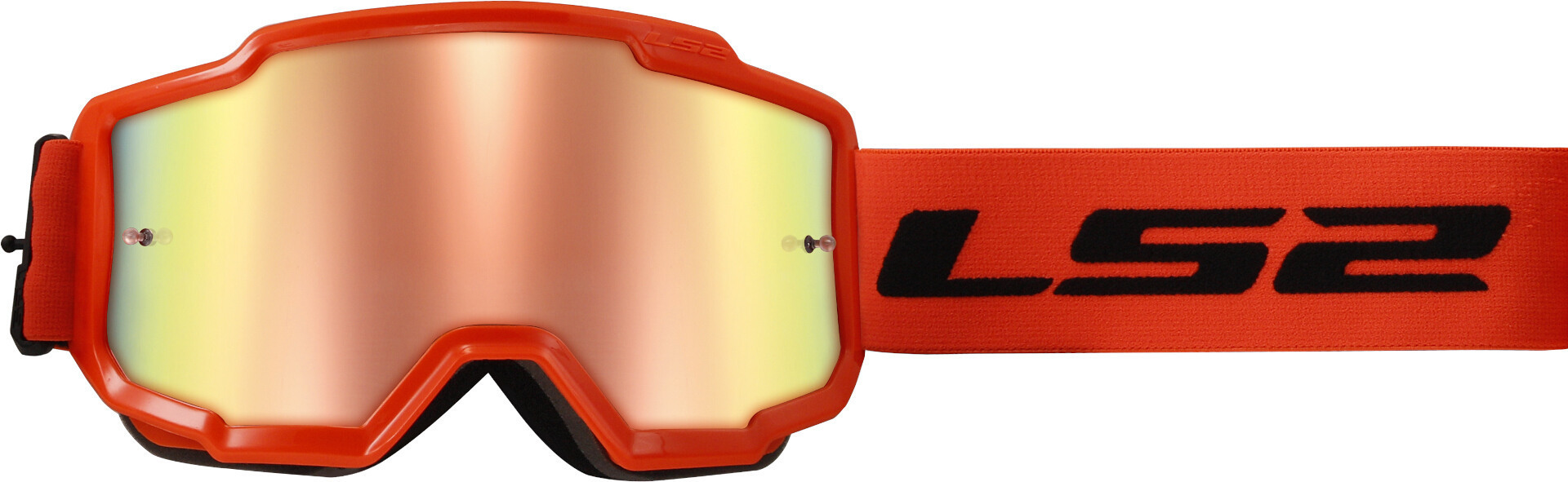 LS2 Charger Motocross Goggles, orange for Men-image-535645653