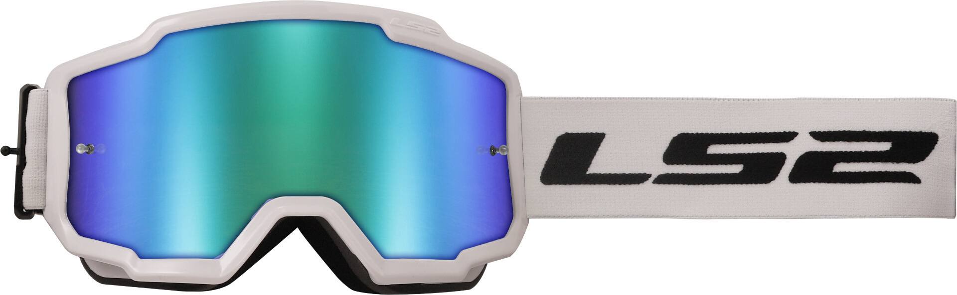 LS2 Charger Motocross Goggles, white for Men-image-535645648