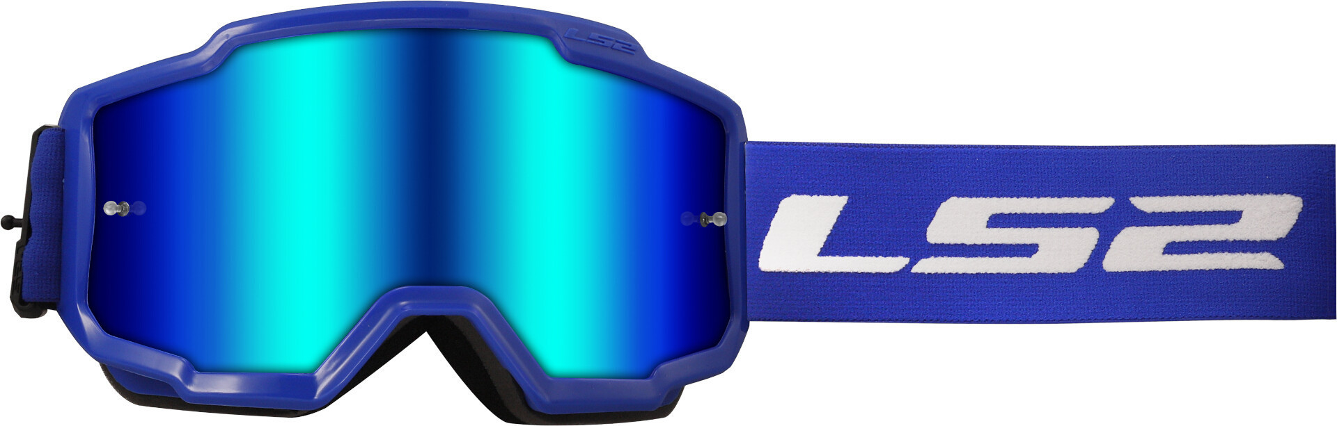 LS2 Charger Motocross Goggles, blue for Men-image-535645603
