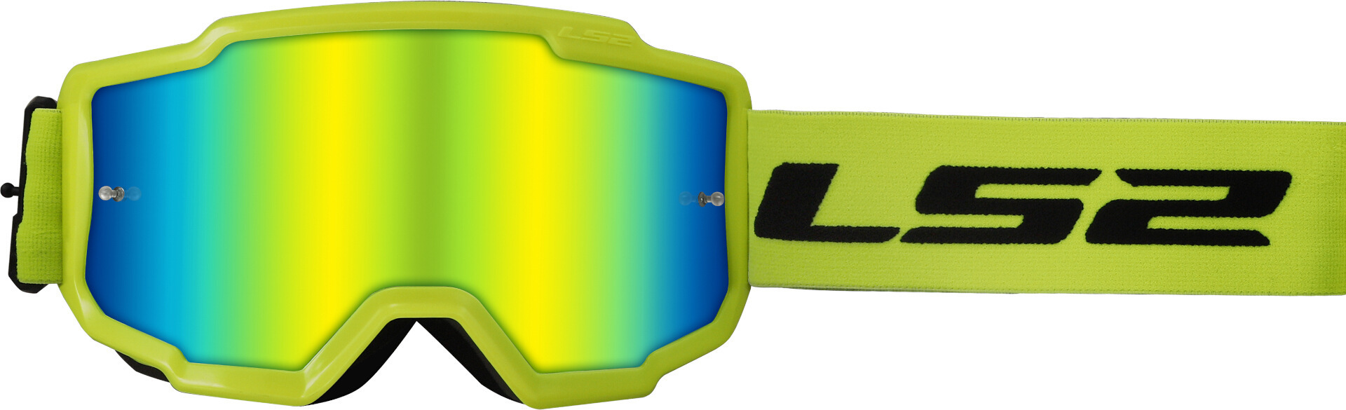 LS2 Charger Motocross Goggles, yellow for Men-image-535645728