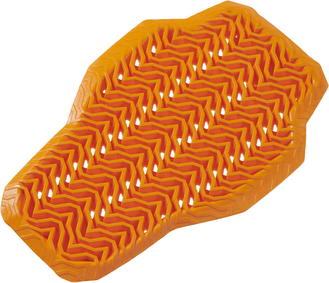 Side view of Richa D3O Viper Air Level 2 Back Protector, orange, Size S for Men