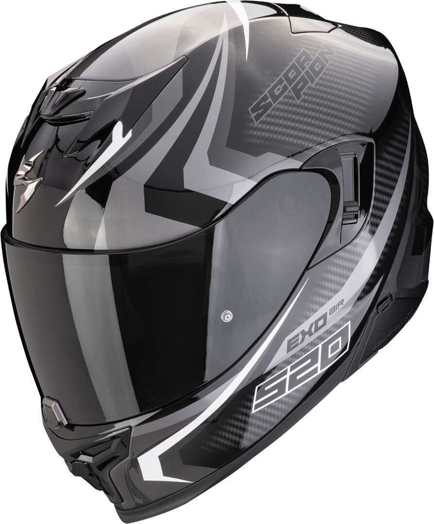 Scorpion Exo-520 Evo Air Terra Шлем Черный/Серебристый/Белый M (57/58) 