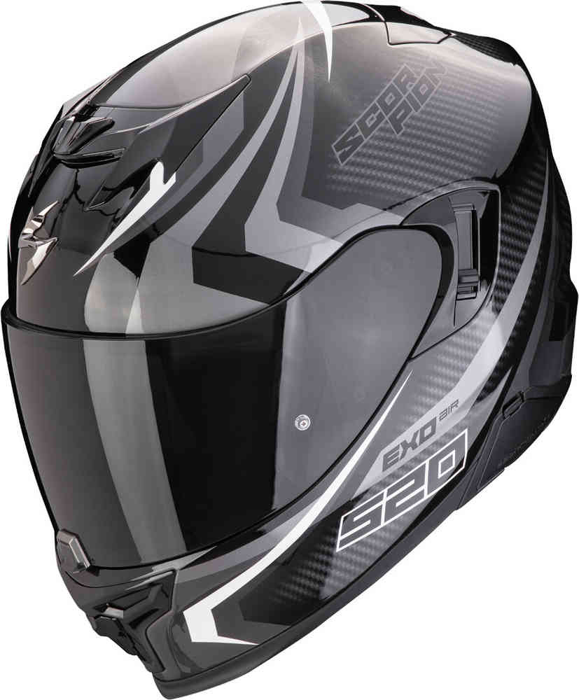 Scorpion Exo-520 Evo Air Terra Шлем Черный/Серебристый/Белый XS (53/54) 