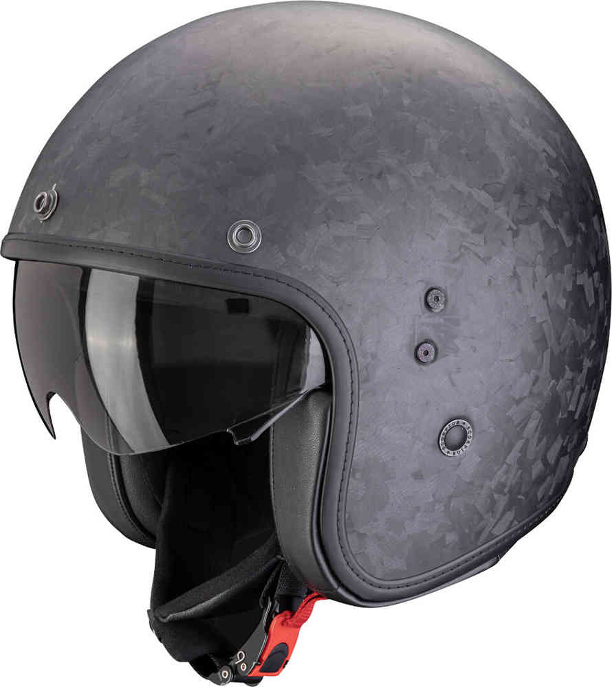 Scorpion Belfast Evo Carbon Onyx Реактивный шлем