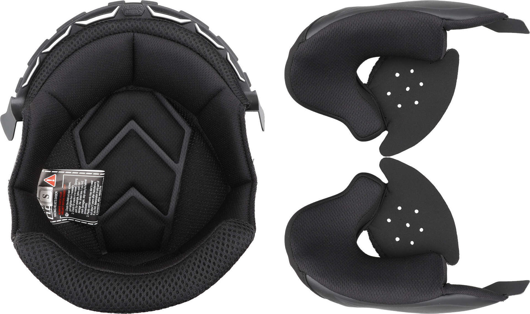 LS2 OF600 ECE 22.06 inner lining, black, Size M for Men-image-333238926