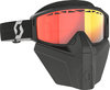 Vorschaubild für Scott Primal Safari Facemask Light Sensitive Schwarz/Weiß Ski Brille