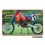 TECNOSEL Sadelöverdrag Replica Team Honda 1988