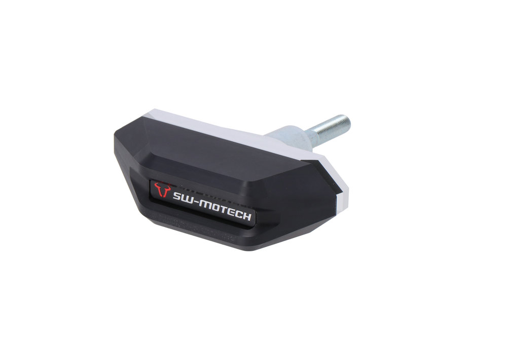 SW-Motech Sturzpad-Halter - Silbern. Suzuki GSX-S 950 / GSX-S 1000/GT (21-).