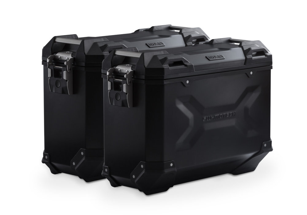 Система алюминиевых корпусов SW-Motech TRAX ADV - Черный. 37/37 л. BMW R 1300 GS (23-).