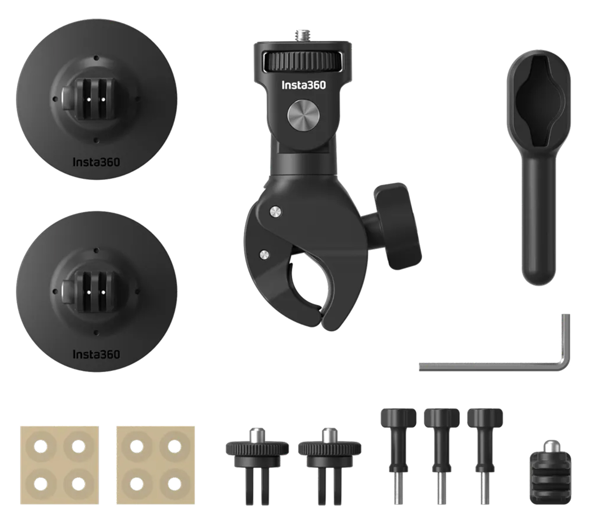 Insta360 Standard Motocycle Mount Bundle, Black For Men