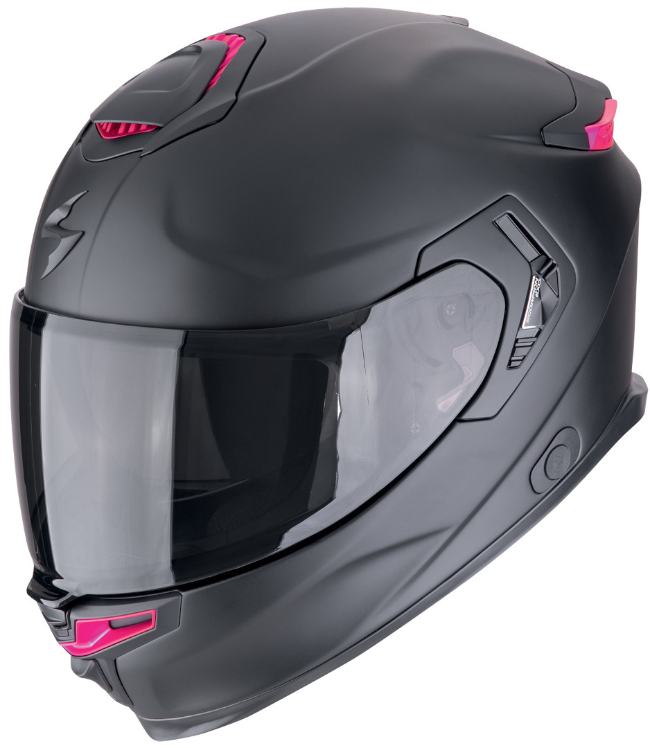 Scorpion EXO-GT SP Air Solid Шлем Черный матовый/Розовый S (55/56) 