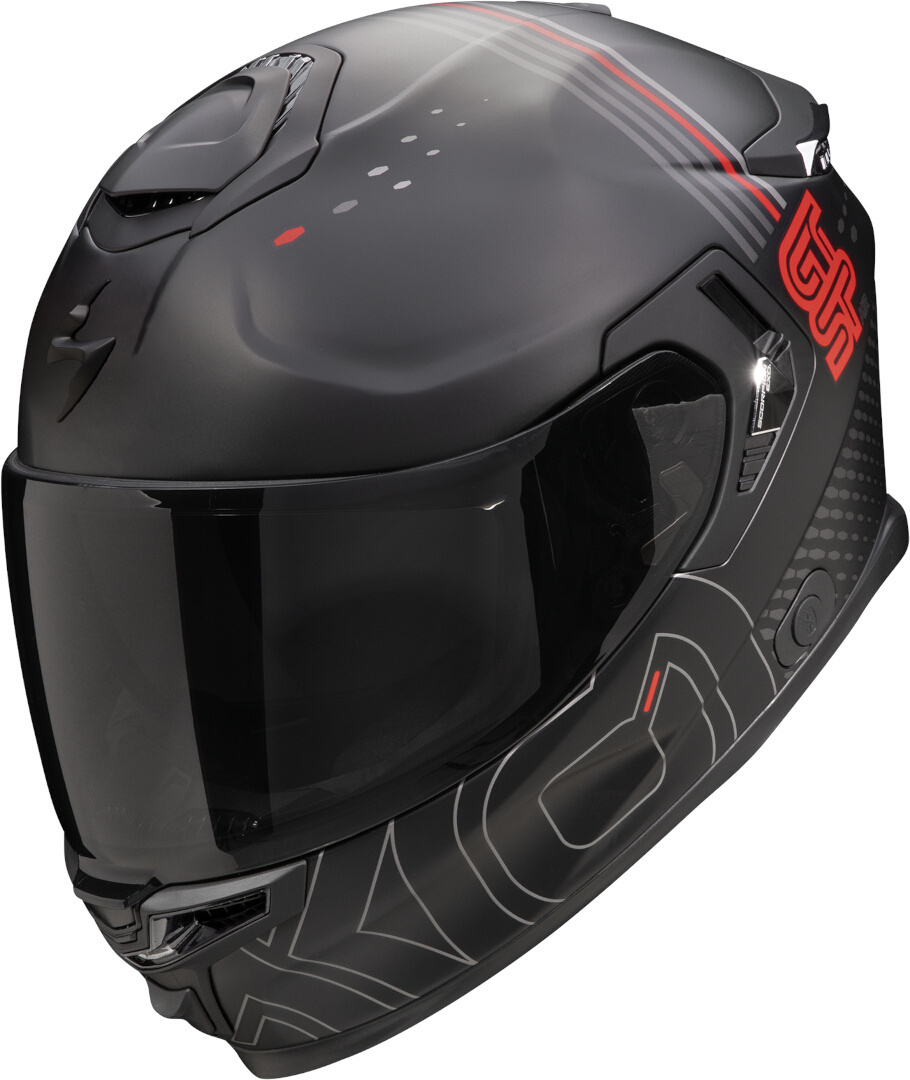 Scorpion EXO-GT SP Air Techlane Шлем Черный матовый/Серый/Красный XS (54/55) 