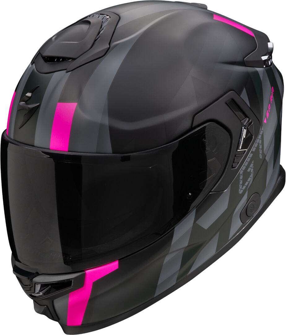 Scorpion EXO-GT SP Air Touradven Шлем Черный матовый/Розовый XS (54/55) 