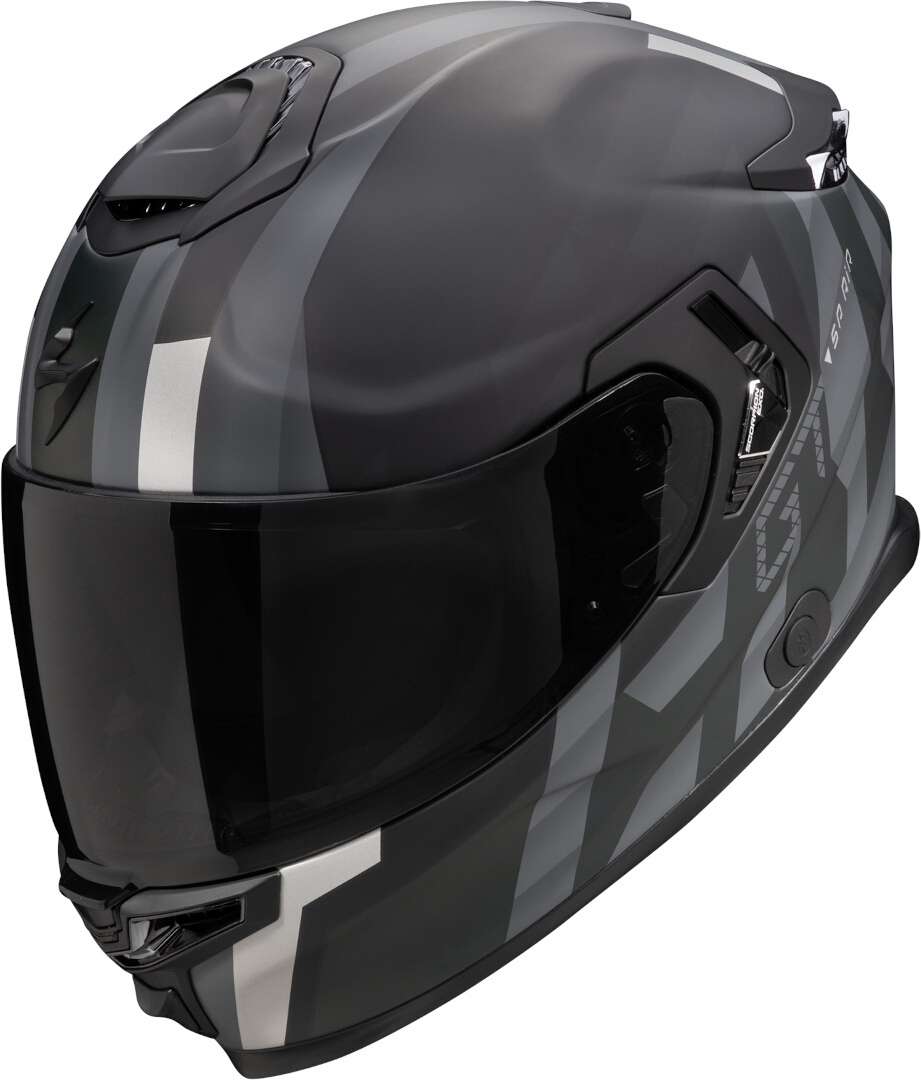 Scorpion EXO-GT SP Air Touradven Шлем Черный матовый/Серебристый XXL (62/63) 