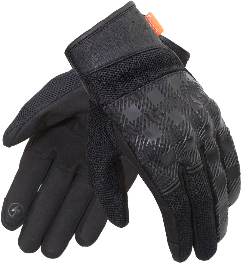 Merlin Barrett Mesh D3O Gants de moto, noir, taille 4XL pour Hommes