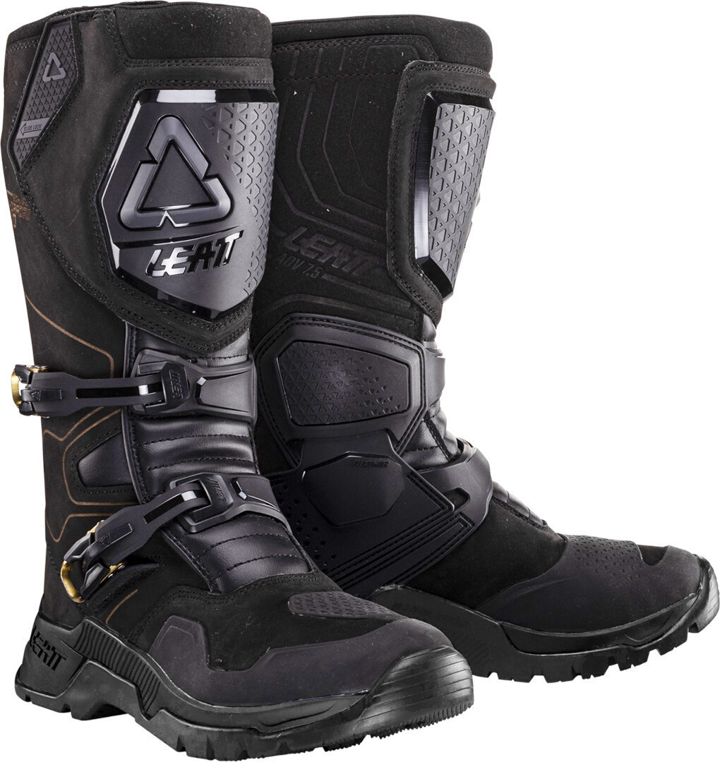 Leatt HydraDri 7.5 bottes de motocross imperméables, noir, taille 39 pour Hommes