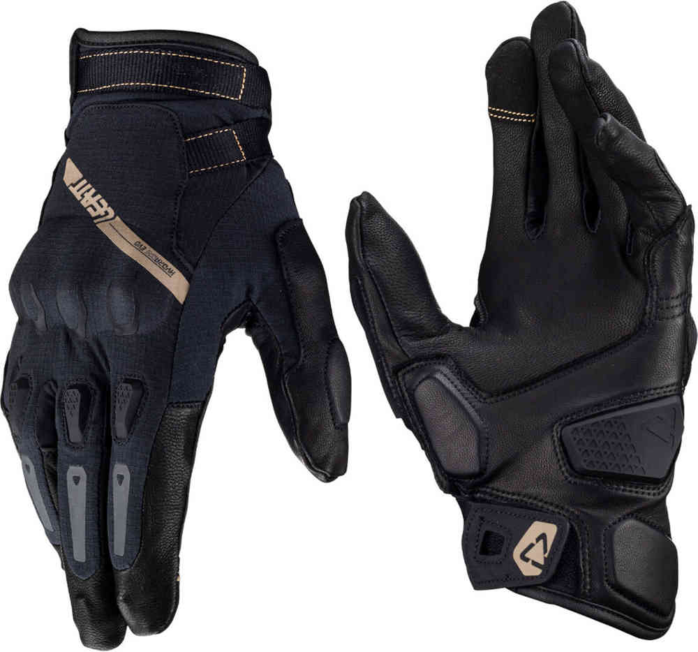 Leatt ADV HydraDri 7.5 Stealth Short waterproof Motorcycle Gloves buy cheap FC Moto